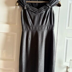 Tahari grey Dress